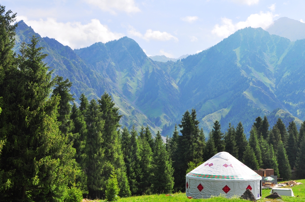 Yurt near the Community Center at Heavenly Lake